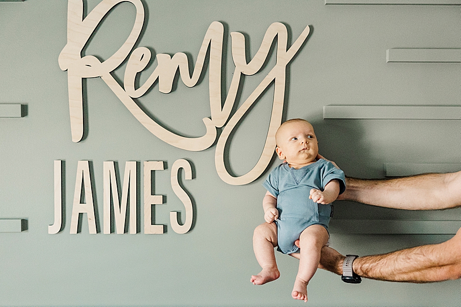 baby by custom name sign