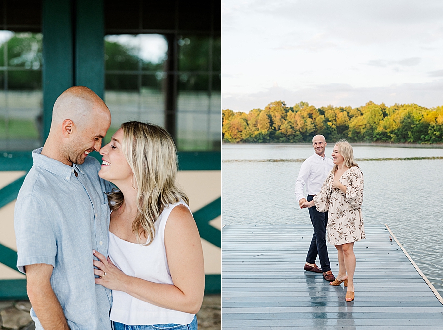 dancing on dock at marblegate farm