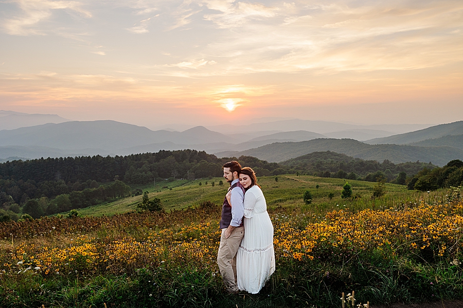 max patch sunset engagement