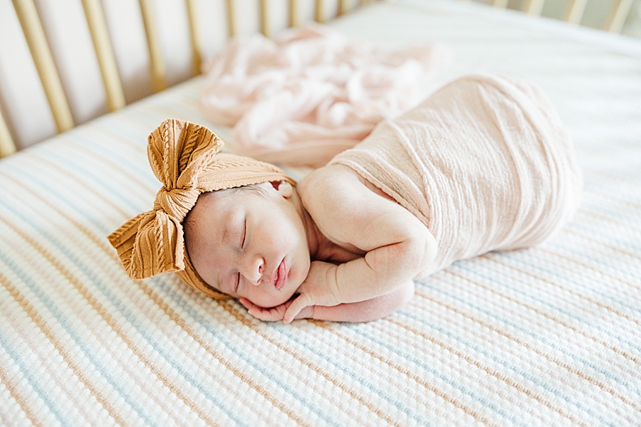 sleeping newborn