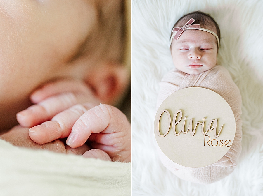 newborn hand