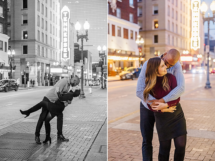 engagement photos on gay street