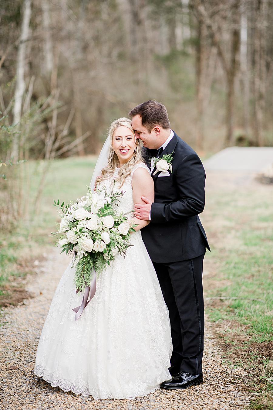 at this Ramble Creek Wedding by Knoxville Wedding Photographer, Amanda May Photos.