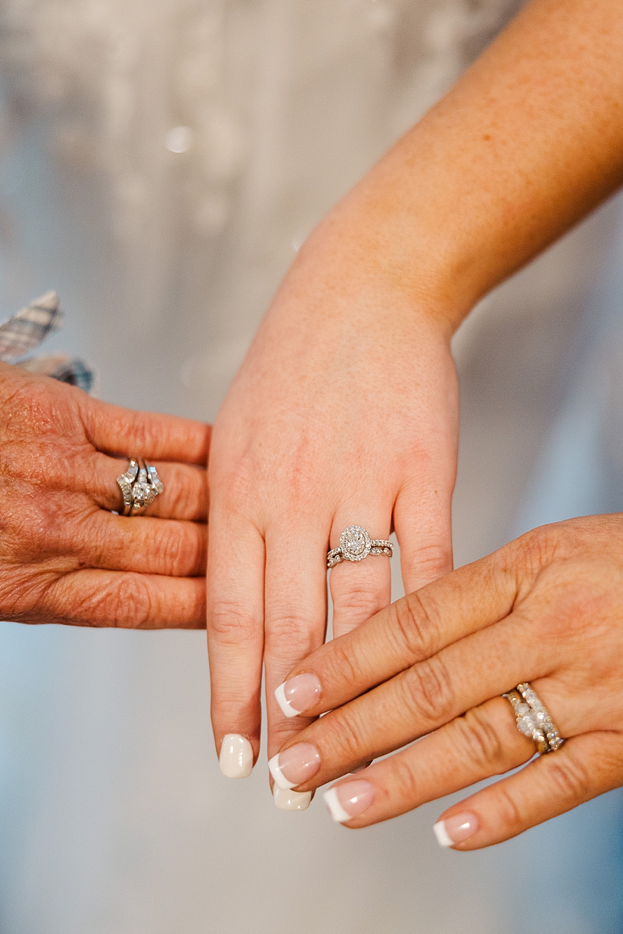 Generations of rings at Ramble Creek wedding by Amanda May Photos