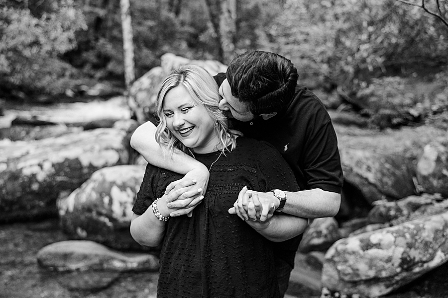 smoky mountain engagement session