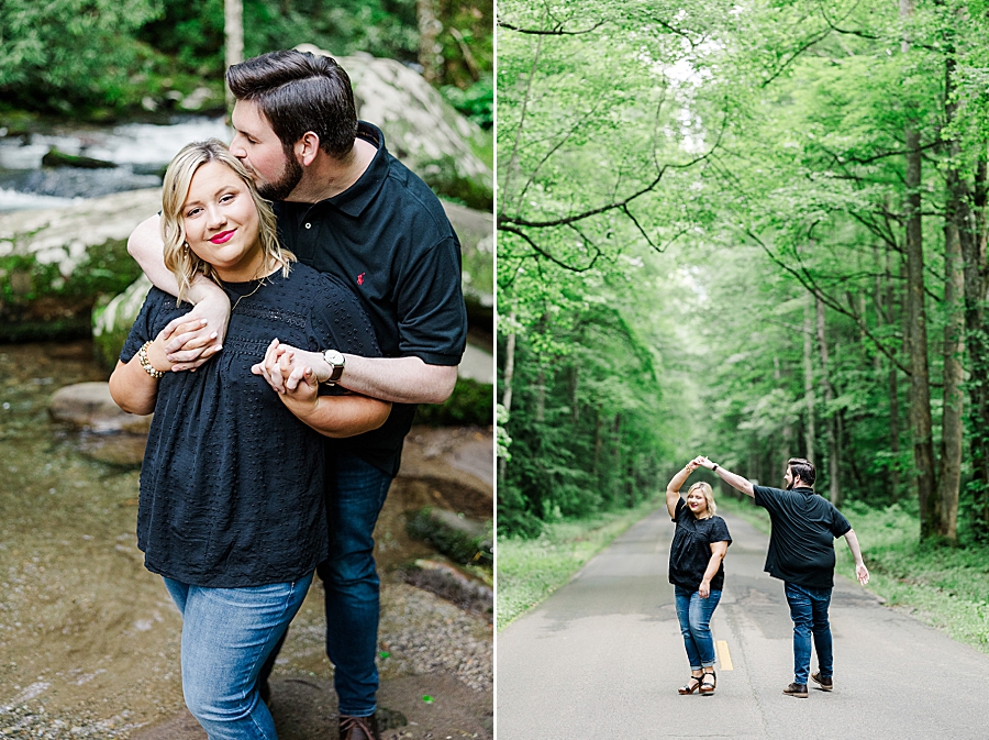 foothills parkway at smoky mountain engagement