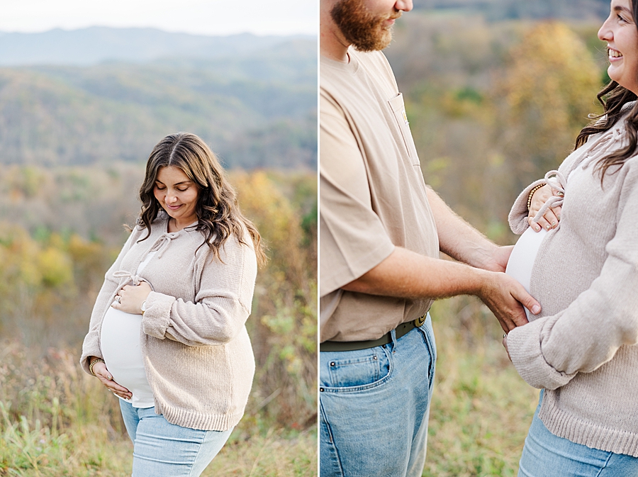 smoky mountain maternity session