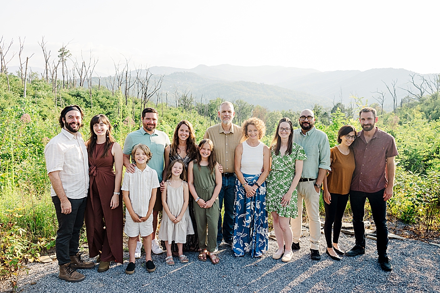 smoky mountains family session