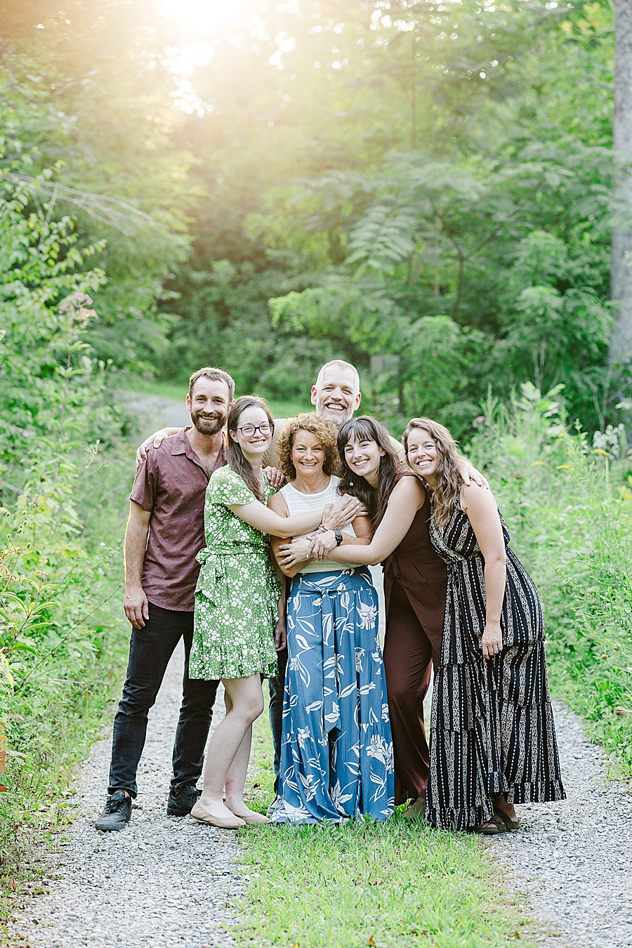 family in smoky mountains