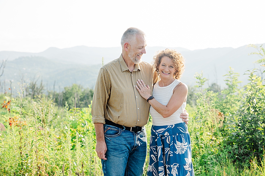 grandparents in smoky mountains