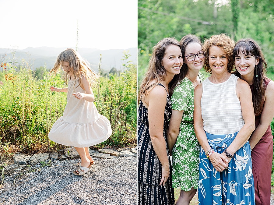 mother and daughters