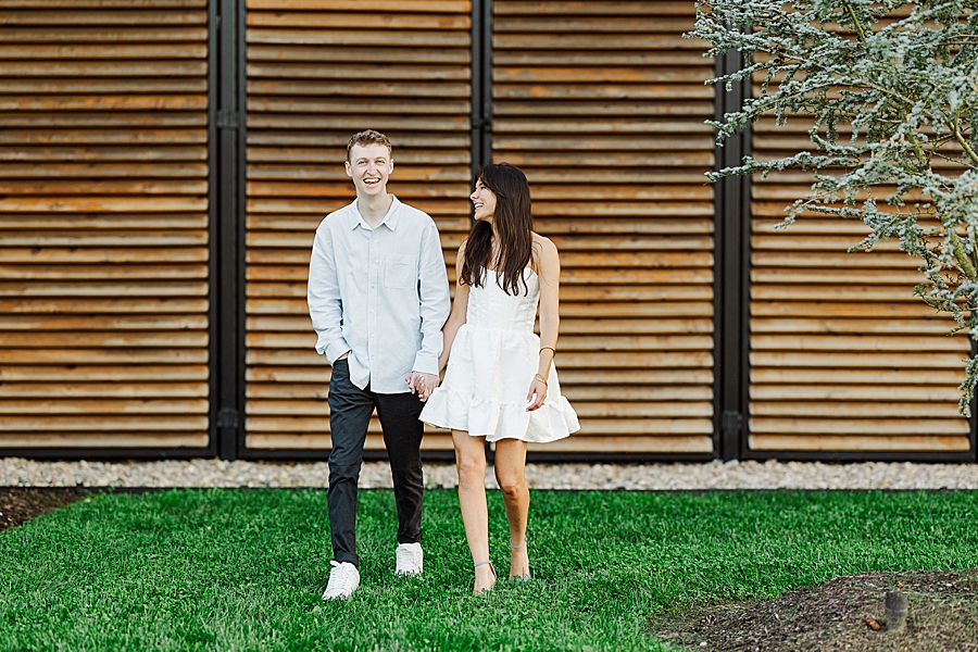 couple holding hands