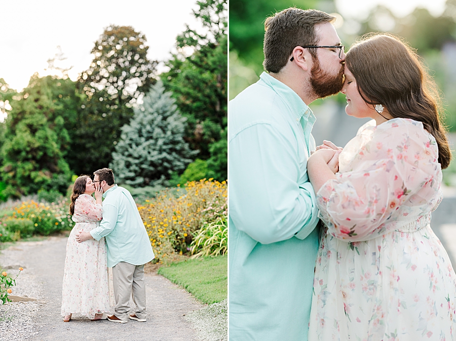 kiss on the forehead