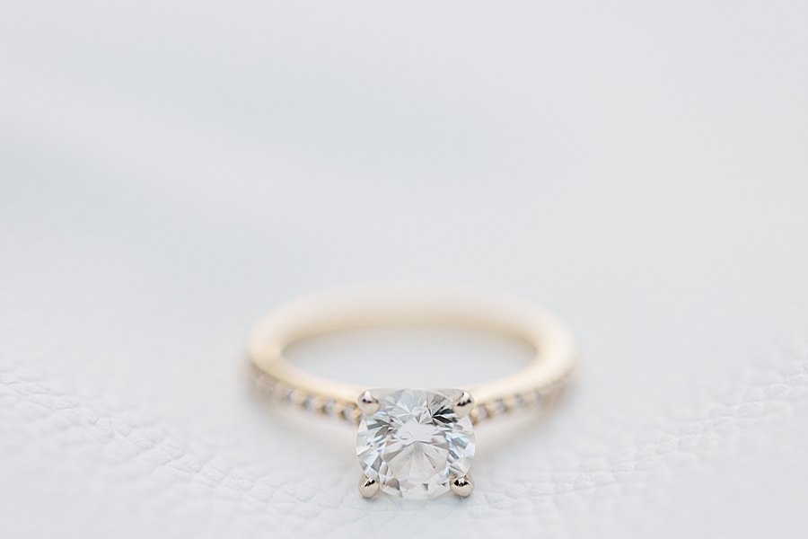 square diamond engagement ring