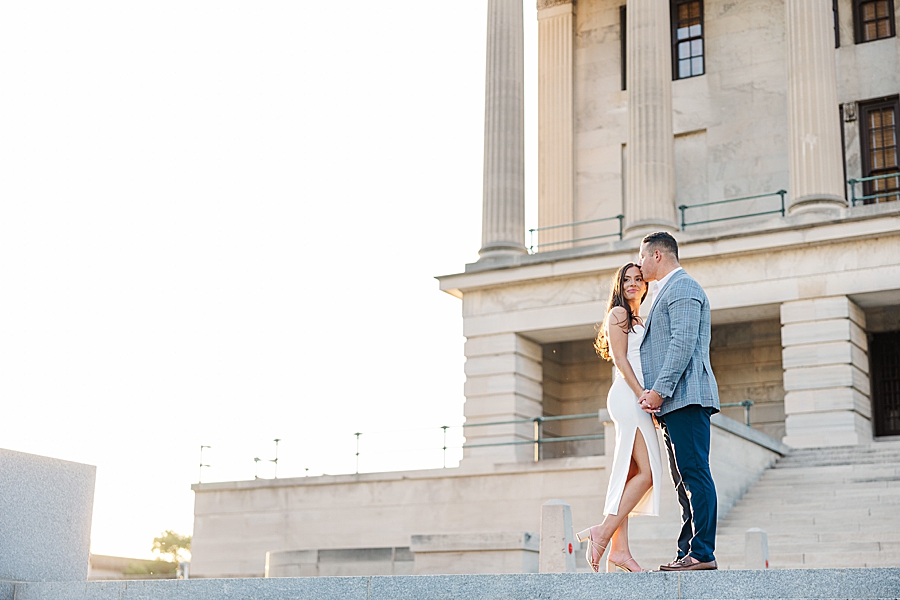 tennessee capitol golden hour