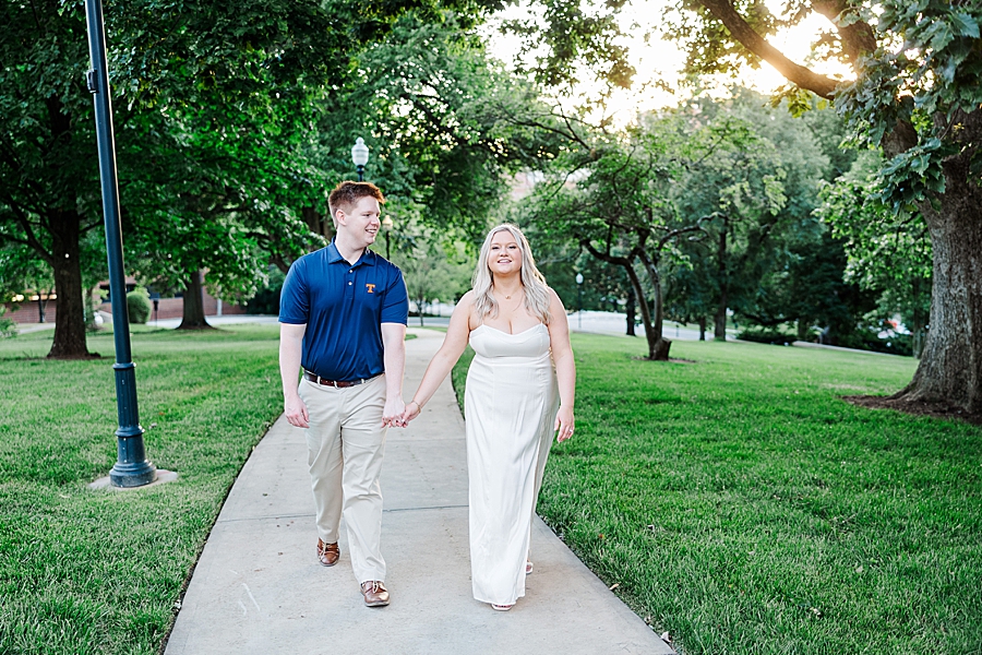 walking on ut campus