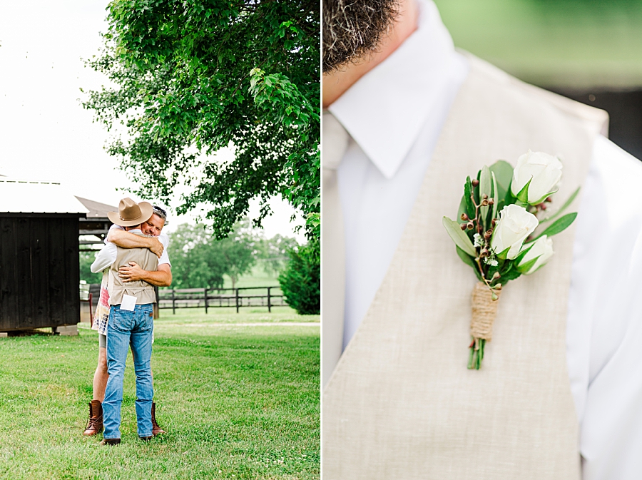 simple boutonniere