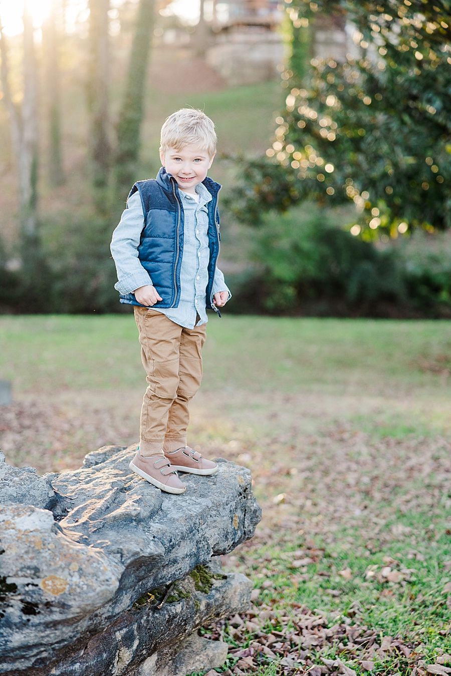 fall family session in maryville