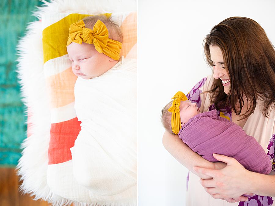 in-home newborn session