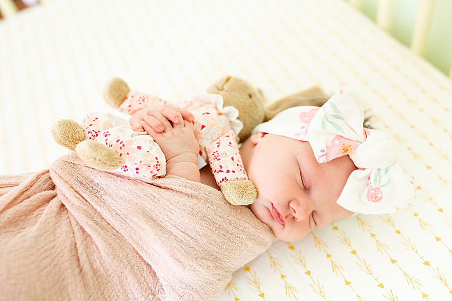 in-home newborn session