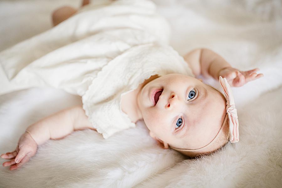 3 months old at this Knoxville Lifestyle by Knoxville Wedding Photographer, Amanda May Photos.