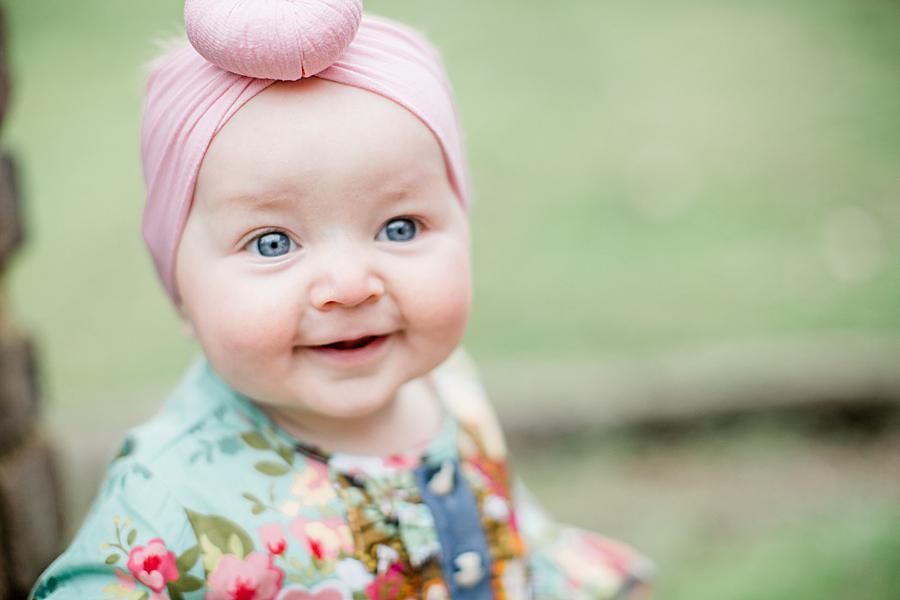 6 month session at this Lenoir Cotton Mill session by Knoxville Wedding Photographer, Amanda May Photos.